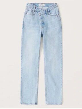 Abercrombie & Fitch Women's The Dad High Rise Jean Sz 28